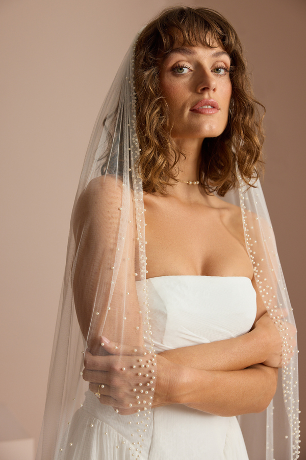 chinese dress ladies Birdcage Veil main image 1