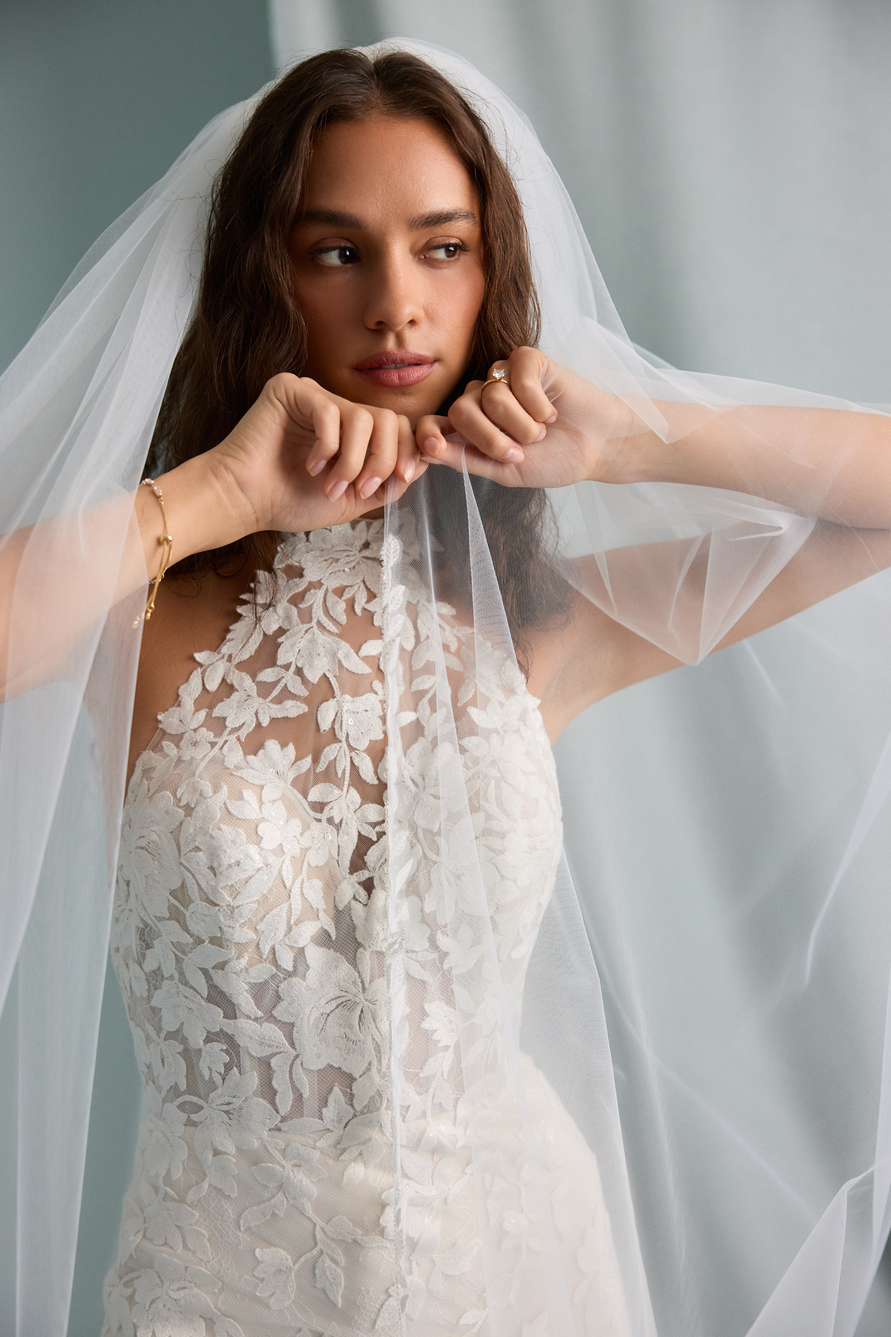 FLOURISHING BEADED VEIL Detail 4