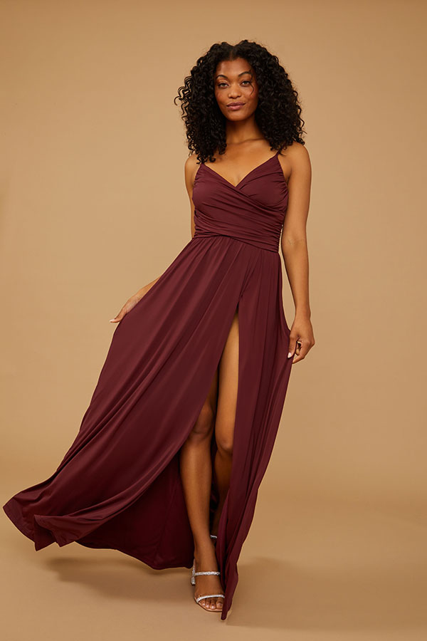 FLUID JERSEY FIR DRESS