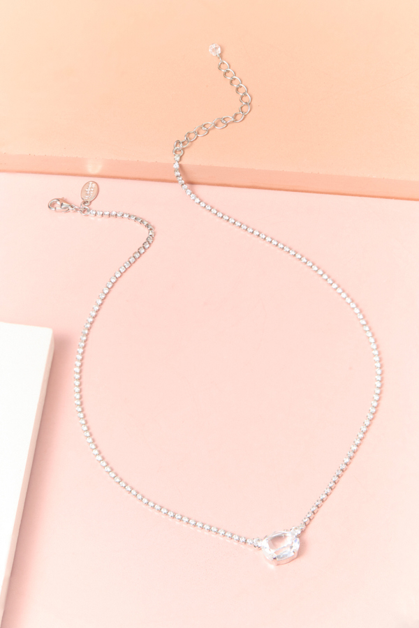OVAL CUT TENNIS CHOKER