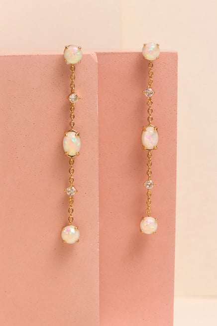TIMELESS OPAL DANGLES