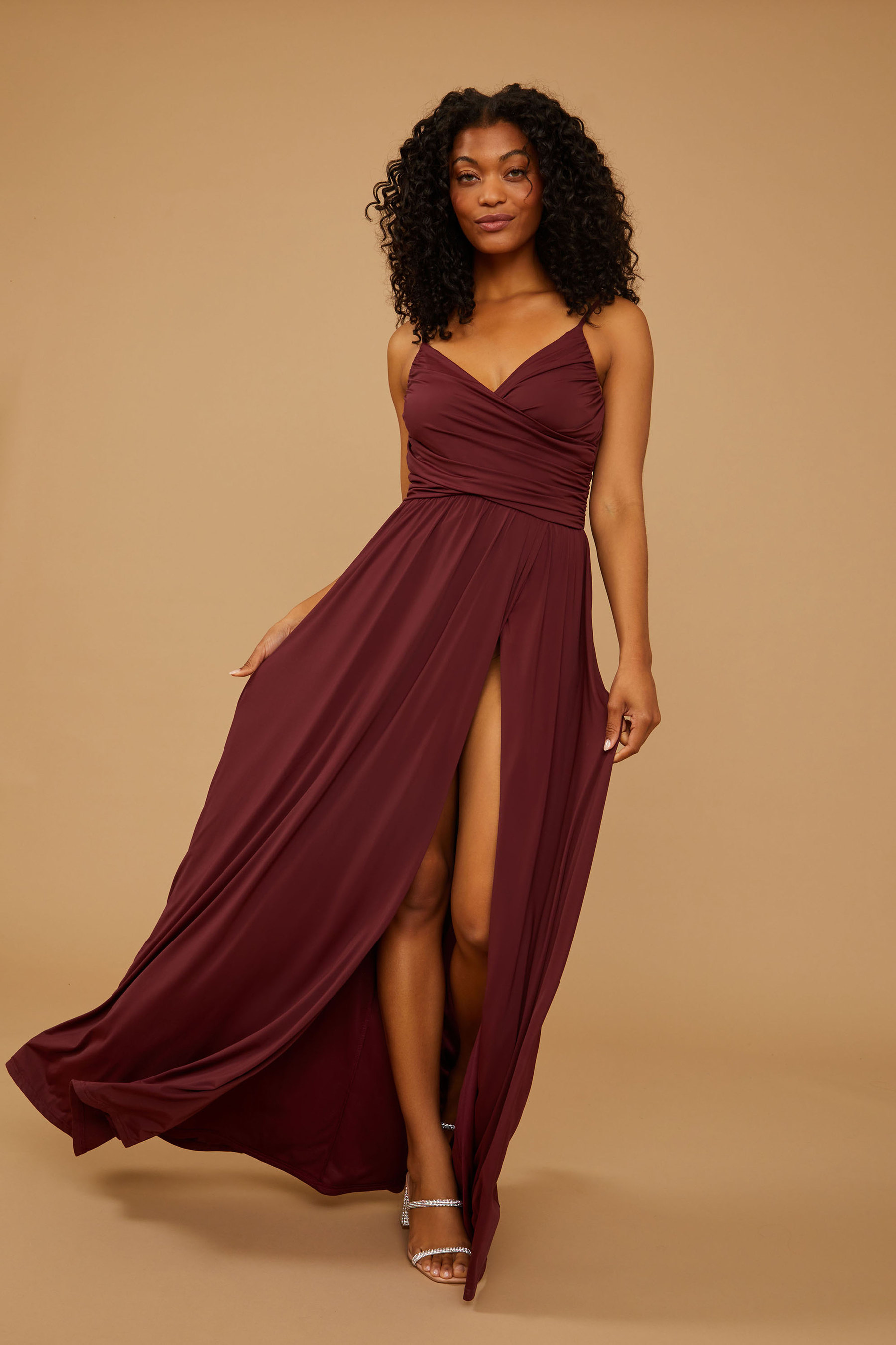 FLUID JERSEY FIR DRESS Detail 1