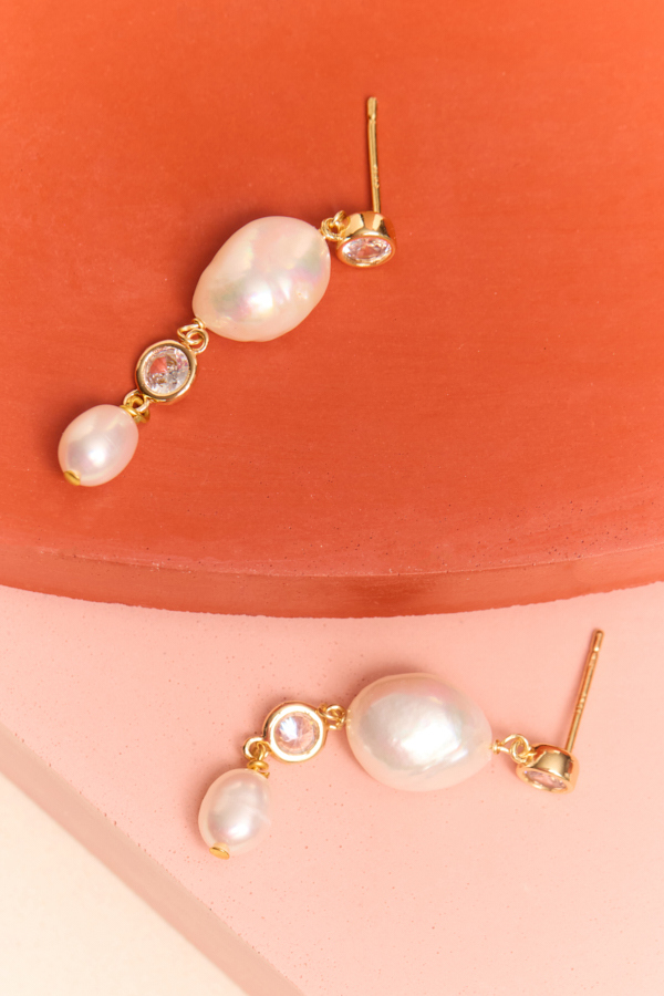 PEARL CRYSTAL DROPS