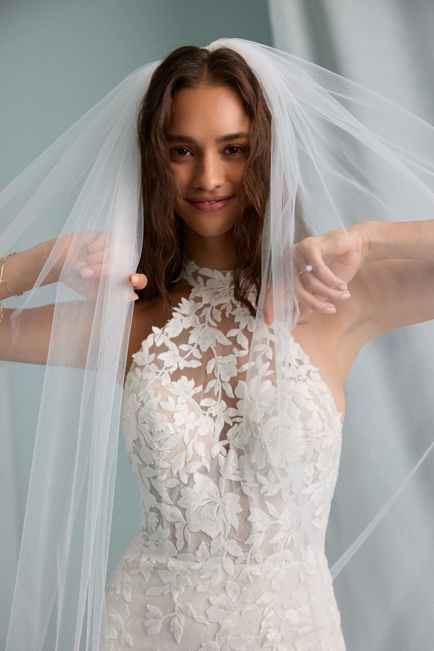 FLOURISHING BEADED VEIL Detail 5