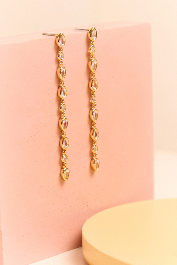 LINEAR CRYSTAL DANGLES