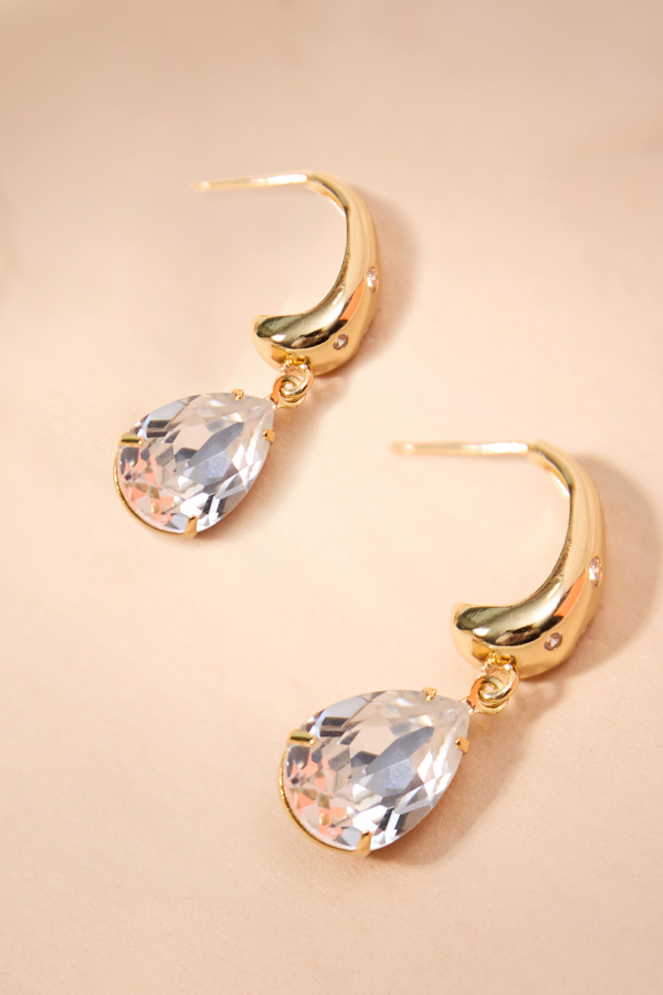 CRYSTAL PEAR DROPS