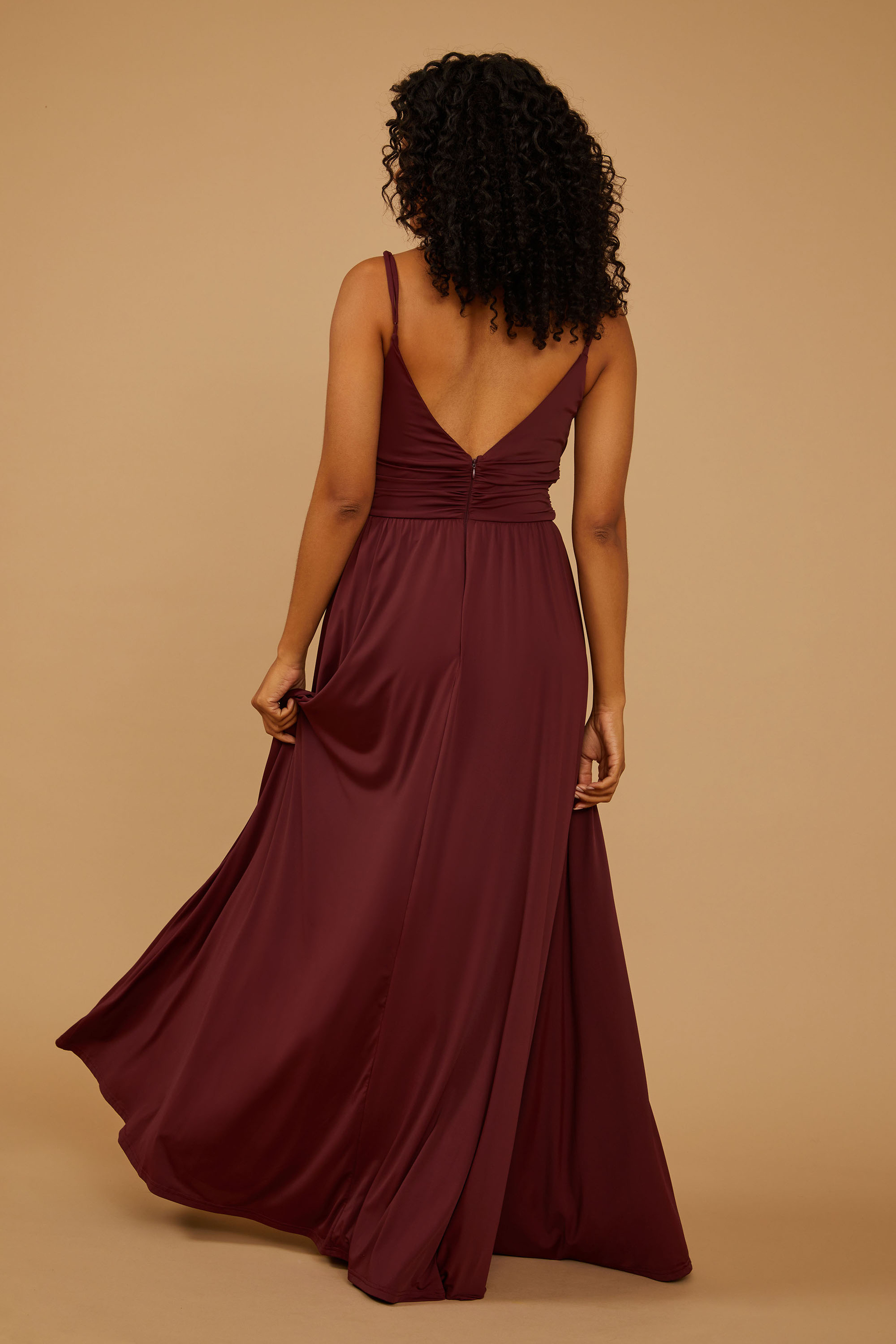 FLUID JERSEY FIR DRESS Detail 2