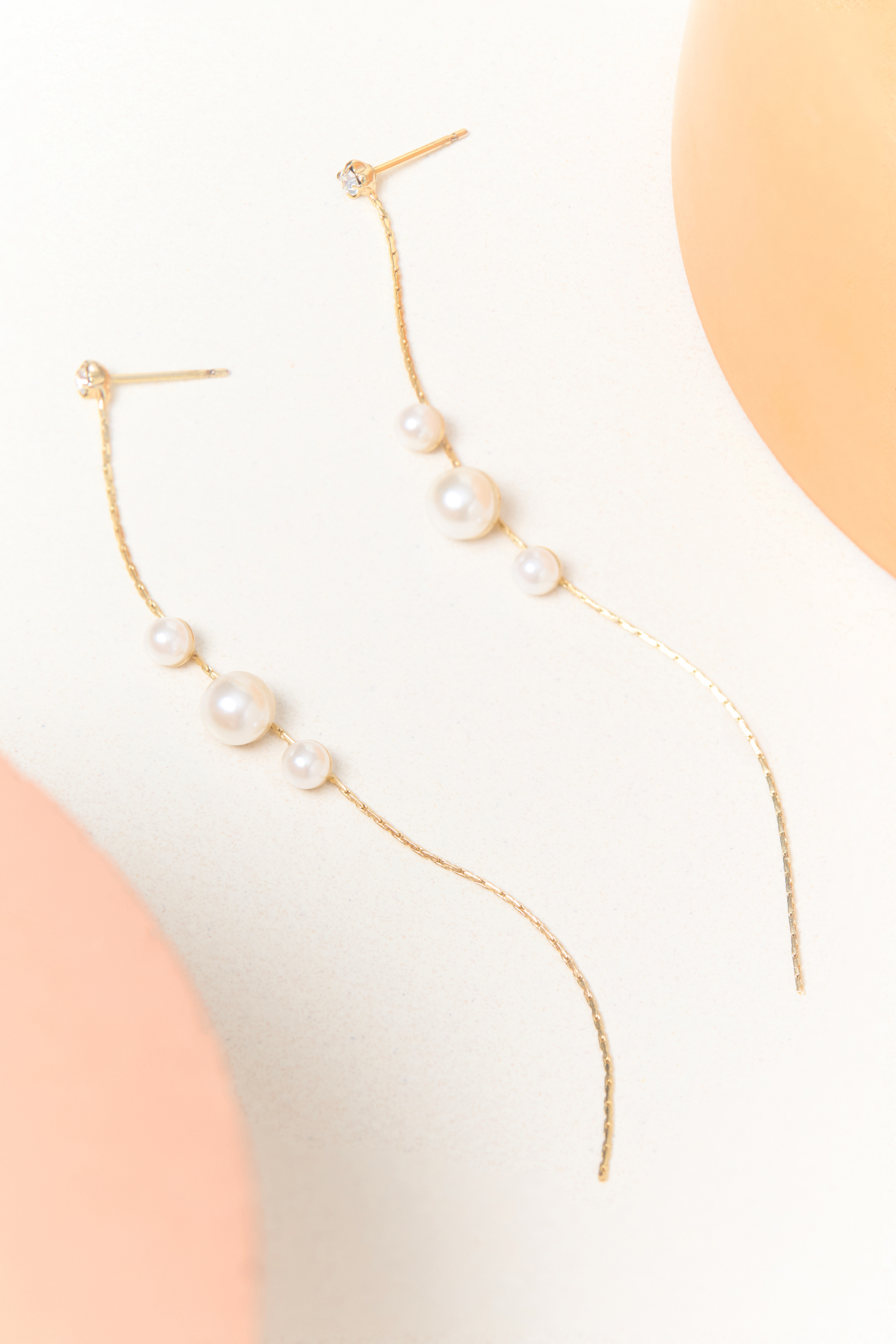 GOLD PEARL DROPS Detail 1