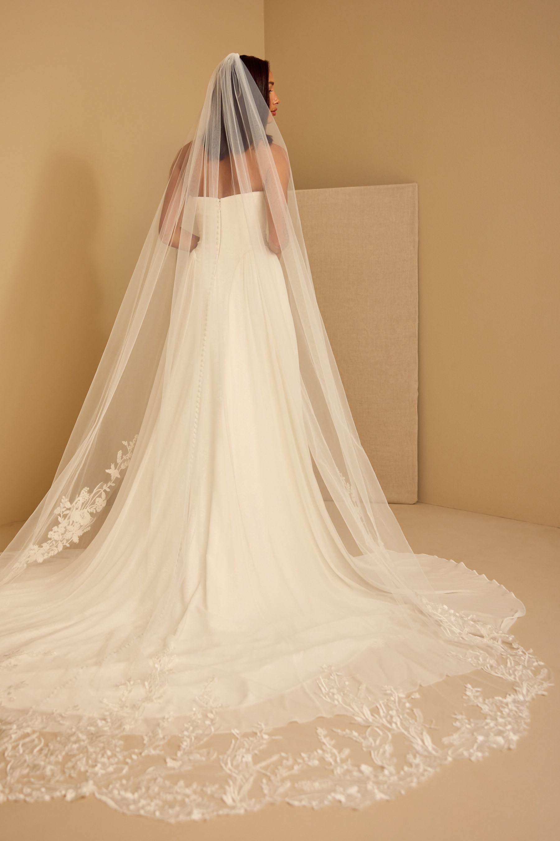 BOTANIC LACE VEIL Detail 1
